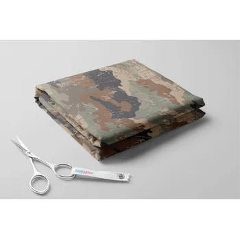 Softshell s beránkem, Hnědý maskáč