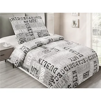 Povlečení JAHU s.r.o. POVLEČENÍ MIKROFLANEL MANHATTAN 140 x 200 70 x 90