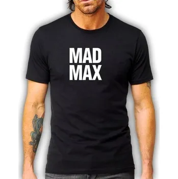 Pánské tričko pánské tričko MAD MAX-Logo M Bílá