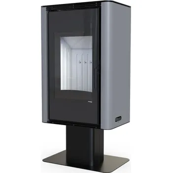 Krbová kamna Krbová kamna DEFRO HOME SOLUM TOP - šedá