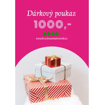 Tělový krém Dárkový elektronický poukaz 1000 Kč