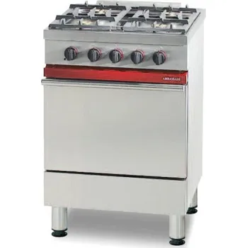 Sporák AMBASSADE CG641 P EKT, SPORÁK PLYNOVÝ - 4 HOŘÁKY, EL TROUBA HORKOVZDUŠNÁ