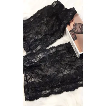 Dámské punčochy Leilieve 0597 krajková bandaletka černé, 4/L