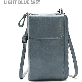 Kabelka Dámská kabelka a peněženka v jednom - modrý