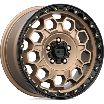 Plechové kolo KMC KM545 TREK disk 17x9 5x127 71.5 ET0, Matte bronze