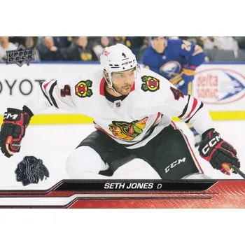 Sběratelská karetní hra řadová karta SETH JONES 23-24 UD Ser. 1 číslo 39