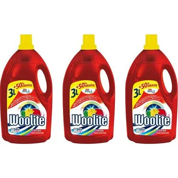 Prací gel Woolite COLOR 3 x 4,5l