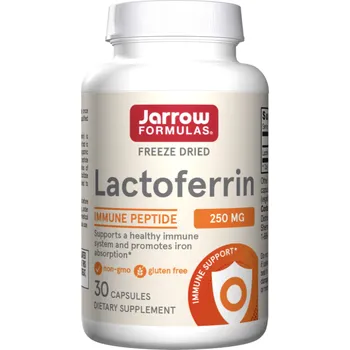 Zdraví Jarrow Formulas Jarrow Lactoferrin (laktoferin), 250 mg, 30 softgelových kapslí Doplněk stravy