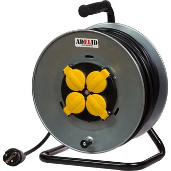 Napájecí kabel Prodlužovací kabel 50m 3x2,5mm na kovovém bubnu Profi IP44