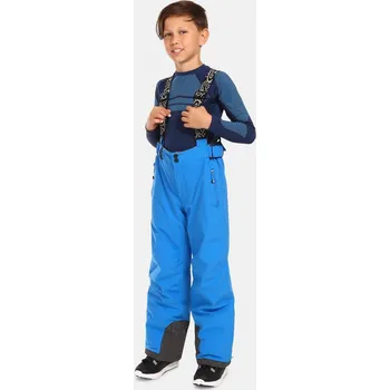 Chlapecké kalhoty Dětské lyžařské kalhoty Kilpi Mimas-J Modrá 146