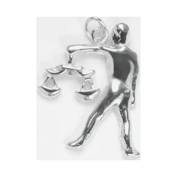 Přívěsek Stříbrný přívěsek měsíční znamení váhy - P941 (Stříbrný přívěsek váhy)