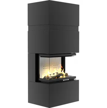 Krbová vložka TRIBOX - obestavba krbové vložky Trinity 80x35x53