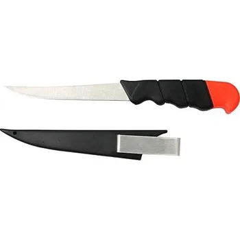 Ruční nářadí Nůž rybářský nerez/plast 27cm + pouzdro FK041