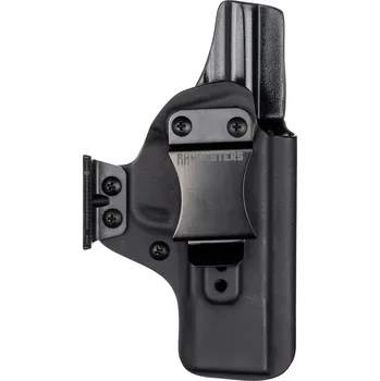Příslušenství pro sportovní střelbu RH Holsters AIWB - HS H11 RDR - Springfield Hellcat OSP/RDP + KOMPENZÁTOR - appendix vnitřní kydexové pouzdro - plný sweatguard - ns - černá Pouzdro je pro: Pravák