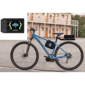 Sport SADA EXTREME PRO NEJNÁROČNĚJŠÍ JEZDCE Standardní nabíjení 2 A V brašně, dojezd až 140 km (13Ah 624Wh) Pokročilý IPS 600C barevný Nejvýkonnější 1000W