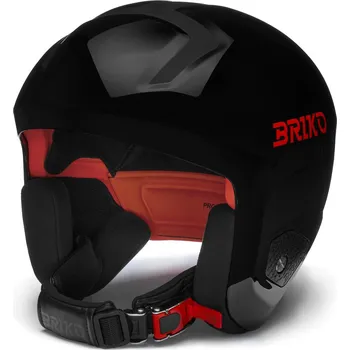 Cyklistické kalhoty Helma Briko Vulcano 2.0 (Fis)-Shiny Black-Orange-Helma