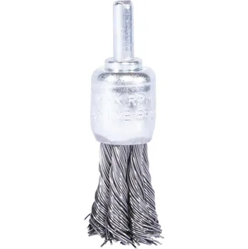 kartáč na vrtačku XTLINE Kartáč koncový copy, válcová stopka | 22 mm