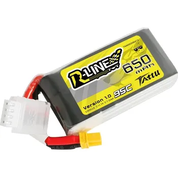 RC vybavení GENS ACE LIPO TATTU R-Line FPV serie - 3S 650mAh 11,1V 3S1P (95C) Version 1.0