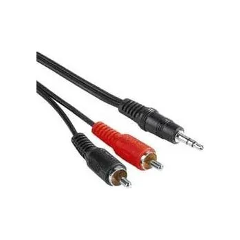 Kabel do PC PREMIUMCORD Kabel audio 3,5mm Jack - 2x Cinch 3m (M/M, stereo)