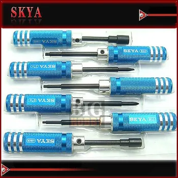 RC vybavení Sada šroubováčků (7ks) Blue