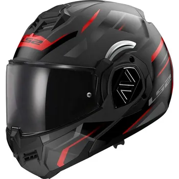 Helma na motorku LS2 přilba ADVANT FF906 Kuka matt black/red - S
