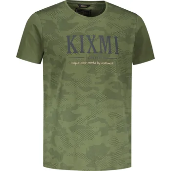 Pánské tričko Pánské triko KIXMI RADLY MILITARY S
