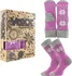 Dámské termo ponožky VoXX Alta set ponožky a palčáky růžové