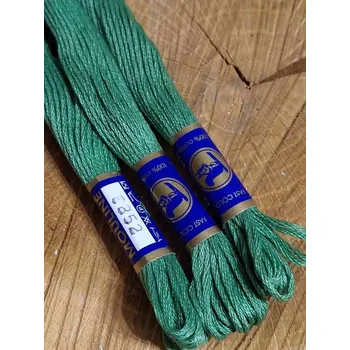 Příze Příze vyšívací Mouline Niťárna 6852 lahvová zeleň