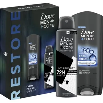 Sprchový gel Dove Cool Fres pánský kosmetický set (sprchový gel 250 ml + antiperspirant 150 ml )