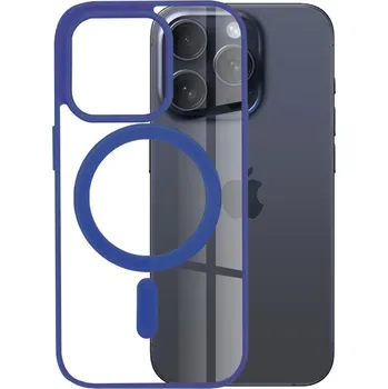 Pouzdro na mobilní telefon Kryt iPhone 15 Pro Max, Techsuit - MagSafe Pro, modrý