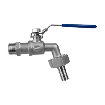 Instalatérský materiál GEBO Nerezový zahradní kulový kohout Redukce: 1" x 5/4"