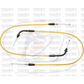 Lanko plynu Venhill H02-4-104-YE featherlight žlutá