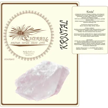 Ex Herbis AHDL Křišťál štípaný kámen 3 - 5 cm