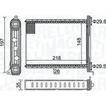 Výměník tepla, vnitřní vytápění MAGNETI MARELLI 350218464000