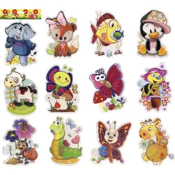 Samolepící dekorace 3D samolepka na zeď 11x15 cm