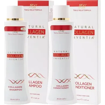 Kosmetická sada Inventia Šampon s živým kolagenem 200 ml + Kondicionér s živým kolagenem 200 ml dárková sada