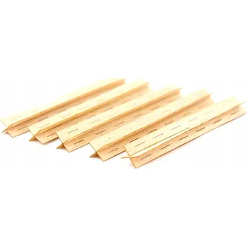 Výroba svíčky 1 x Dřevěný knot křížový s prořezy - buk 100/12mm