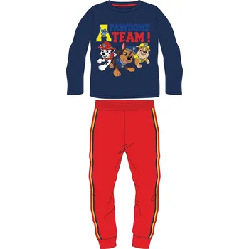 Chlapecké pyžamo Pyžamo Tlapková Patrola Pawsome A Team - modro-červené, vel. 98cm Velikost: 98cm