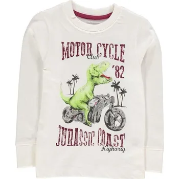 Chlapecké tričko dětské tričko CRAFTED - CREAM - 140 9-10 let (Crafted HE YB Lslv Tee)