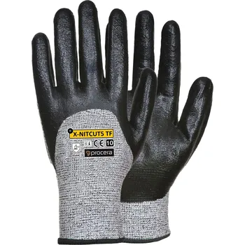 Pracovní rukavice Ochranné rukavice potažené NIT CUT5 TF