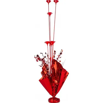 Balónek Party Pal Stojan na balonky červený 1ks