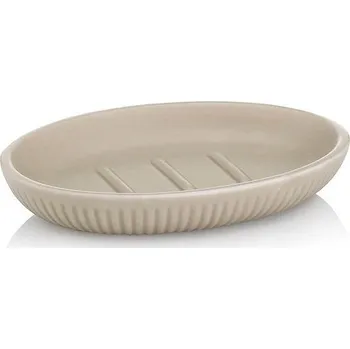 Mýdlenka KELA Adele – mýdlenka keramika 13,5 x 9,5 x 2 cm béžová