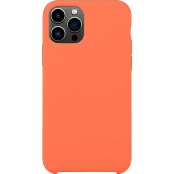 Pouzdro na mobilní telefon Prémiový barevný silikonový obal pro iPhone 15 Pro Max Barva: Oranžová