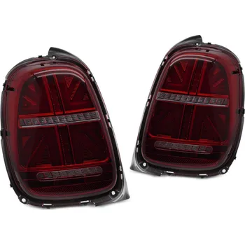 Zadní světlomet TUNING-TEC Zadní světla Mini Cooper F55 F56 F57 14-17 pouze na 6-PIN, červená/kouřová LED SEQ