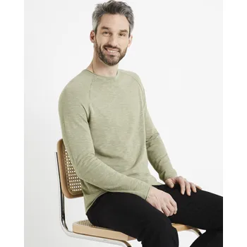 Pánské oblečení Celio Svetr Dereveur - Pánské Celio krémová 2167472