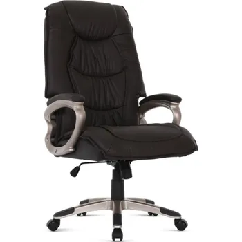 Kancelářská kožená židle Autronic KA-Y293 BR hnědá