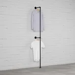 Walteco LARS III - Věšák na oděvy Rusticline, montáž do stěny, 300x2100mm