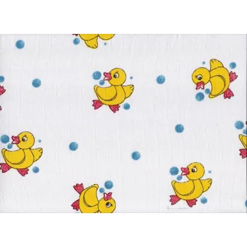 látková plena Plena látková potisk 70x70 cm - 5ks/bal. - kačenka