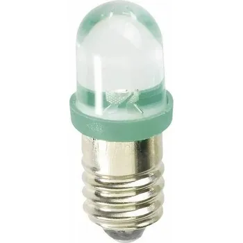Žárovka Žárovka indikační (kontrolka) LED E10 zelená 3V, 12mA