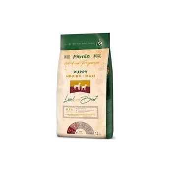 Krmivo pro psa Fitmin dog medium maxi puppy lamb beef 12 kg
